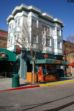 Reproduced San Francisco Victorian house at Universal Studios. Orlando, FL.