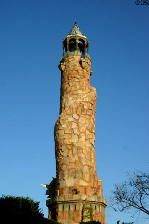 Stone lighthouse of Universal's Islands of Adventure. Orlando, FL.