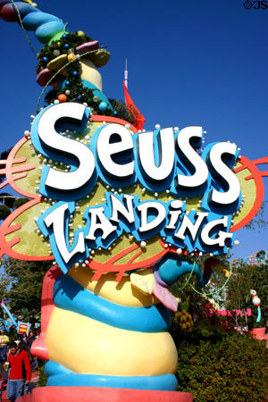 Seuss Landing™ at Universal's Islands of Adventure. Orlando, FL.