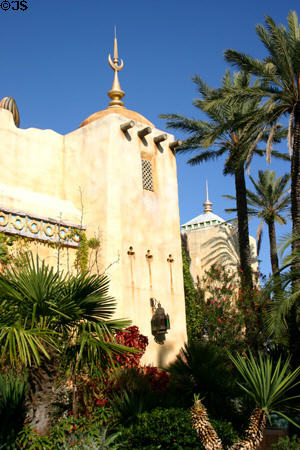 Building of Sinbad's Voyage attraction at Universal's Islands of Adventure. Orlando, FL.