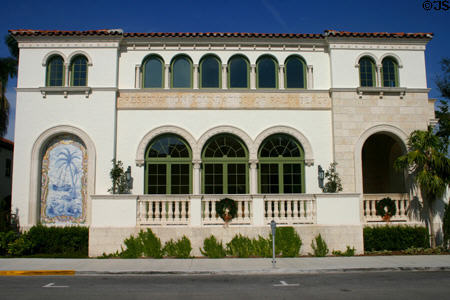 Preservation Foundation of Palm Beach building (311 Peruvian Ave.). Palm Beach, FL.