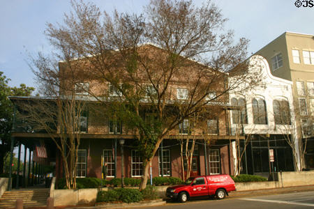Heritage buildings on Jefferson at Adams Street. Tallahassee, FL.