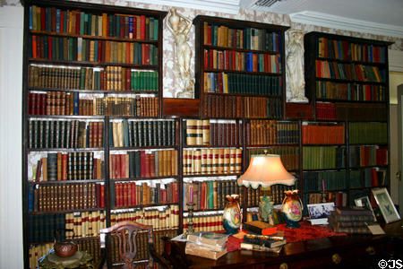 Library in Knott House Museum. Tallahassee, FL.