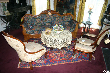 Living room in Knott House Museum. Tallahassee, FL.