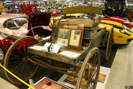 Duryea (1894) pre-production prototype automobile at Tallahassee Antique Car Museum. Tallahassee, FL.