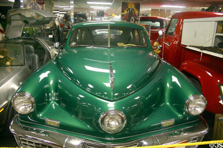 Tucker Torpedo (1948), (only 51 made) from Chicago & actual car used in the movie 