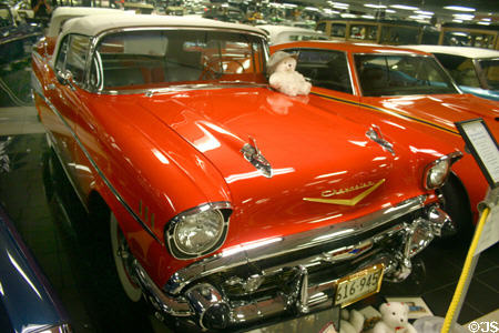 Chevrolet Bel Air 2-door Convertible (1957) at Tallahassee Antique Car Museum. Tallahassee, FL.