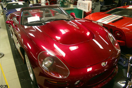 Shelby Series 1 (1999) front end at Tallahassee Antique Car Museum. Tallahassee, FL.