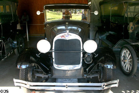 Ford Model A 4-door sedan (1929). Fort Myers, FL.