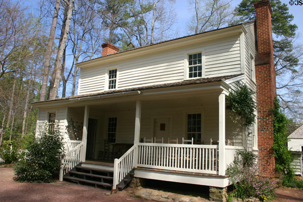 Tullie Smith house (c1845) moved to Atlanta Historical Museum. Atlanta, GA.