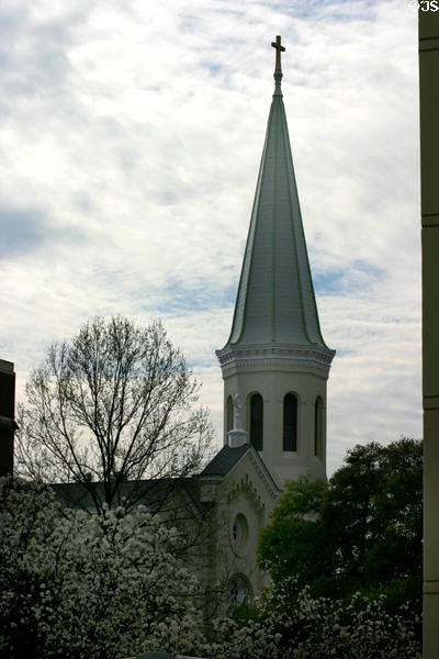 Church of the Most Holy Trinity (720 Telfair St.). Augusta, GA. Architect: John Rudolph Niernsee. On National Register.