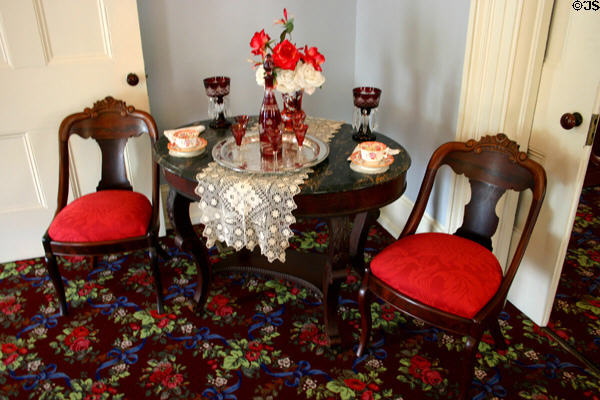 Original chairs from Woodrow Wilson Boyhood Home. Augusta, GA.