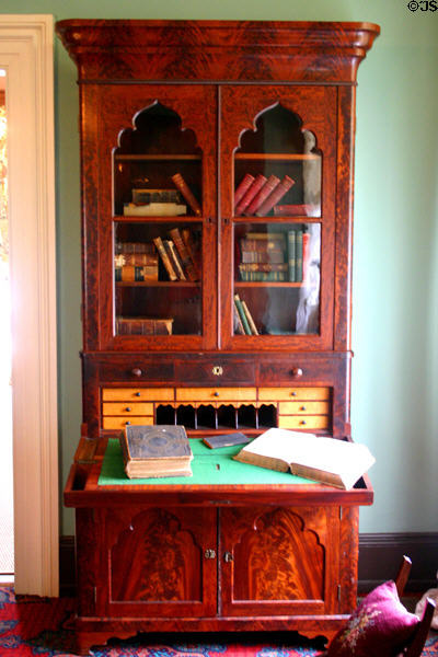 Drop-front desk in Woodrow Wilson Boyhood Home. Augusta, GA.