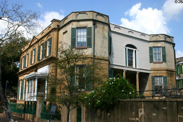 Side & rear view of Owens-Thomas House. Savannah, GA.