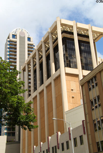 Verizon Building (1968) (17 floors) (1177 Bishop St.). Honolulu, HI.