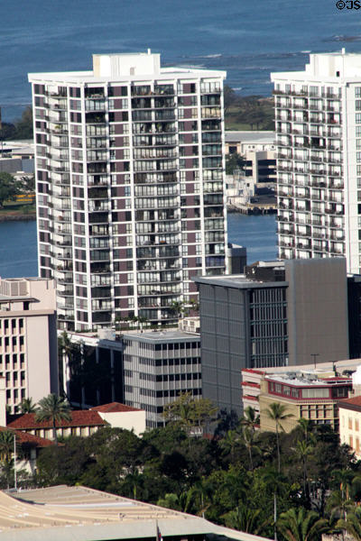 Harbor Square (1971) (27 floors) (700 Richards St.). Honolulu, HI.