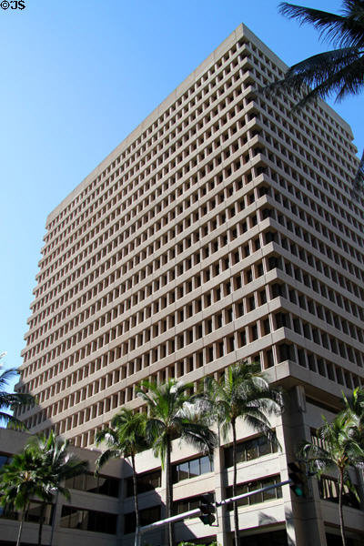 Davies Pacific Center (1972) (23 floors) (841 Bishop St.). Honolulu, HI.