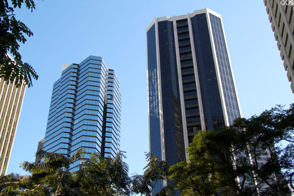 Executive Center (1984) (41 floors) (1088 Bishop St.). Honolulu, HI. Architect: Jo Paul Rognstad.