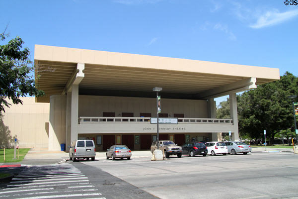 John F. Kennedy Theatre (1962) at University of Hawai'i. Honolulu, HI. Architect: I.M. Pei.