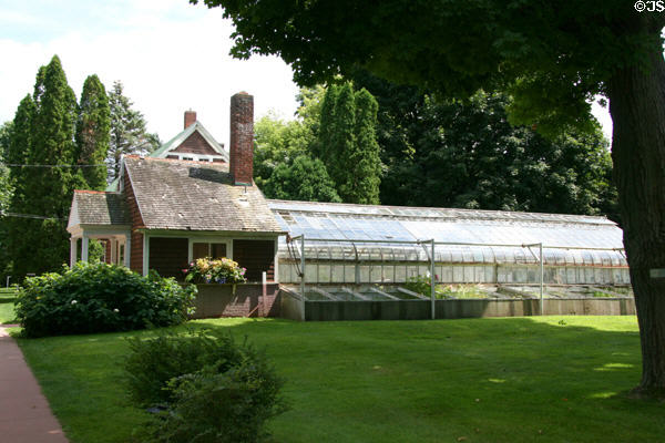 Greenhouse of Brucemore. Cedar Rapids, IA.