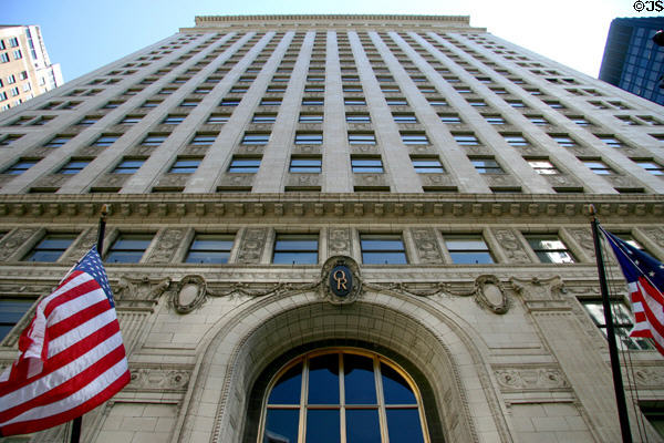 Old Republic Building (1925) (24 floors) (307 North Michigan). Chicago, IL. Architect: Vitzhum & Burns.
