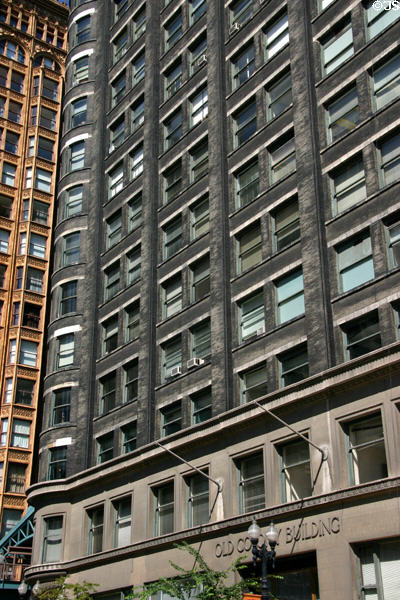 Old Colony Building (1894) (16 floors) (407 South Dearborn St.). Chicago, IL. Architect: Holabird & Roche.