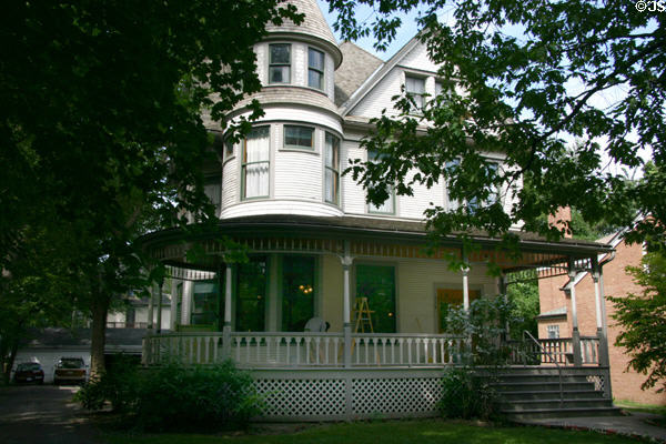 Ernest Hemingway boyhood home (1890) (339 North Oak Park Ave.). Oak Park, IL. Style: Queen Anne. Architect: Wesley A. Arnold.