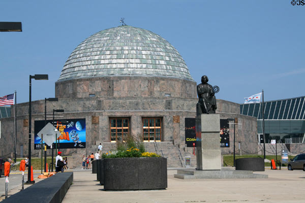 Adler Planetarium (1930) (1300 South Lake Shore Dr.). Chicago, IL. Architect: Ernest A. Grunsfeld, Junior.