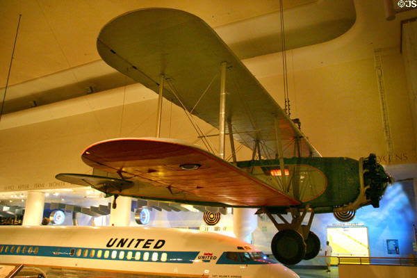 Boeing 40B-2 Air Mail Plane (1927) at Museum of Science & Industry. Chicago, IL.