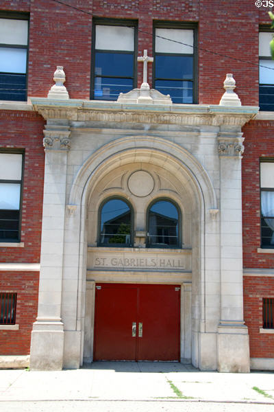 St Gabriel Hall school of St. Gabriel Church. Chicago, IL.
