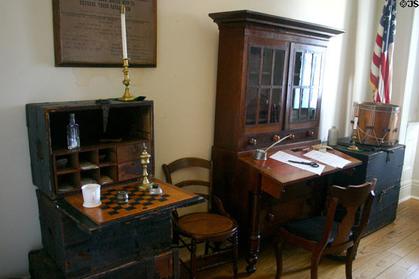 Old State Capitol adjutant's office once used by Ulysses S. Grant. Springfield, IL.