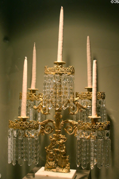 Candelabra at Illinois State Museum. Springfield, IL.