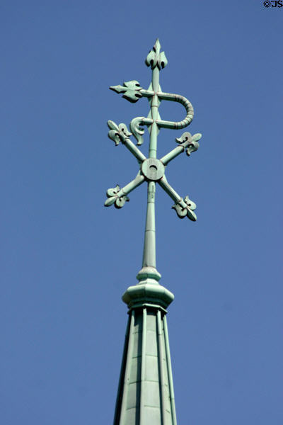 Spire ornament of Christ Church Cathedral. Indianapolis, IN.