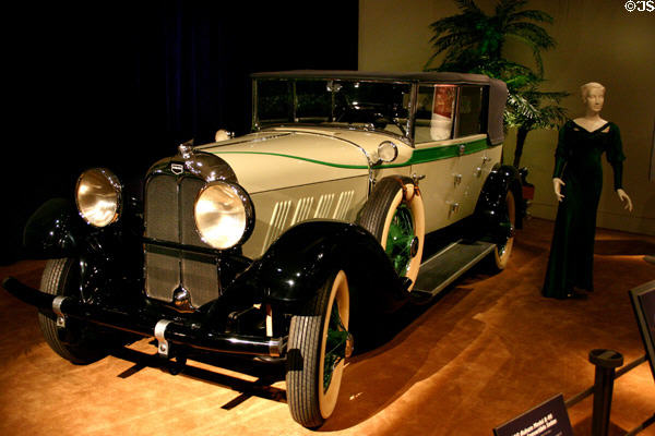 Auburn Model 8-95 Phaeton Convertible Sedan (1930) in Indiana State Museum. Indianapolis, IN.