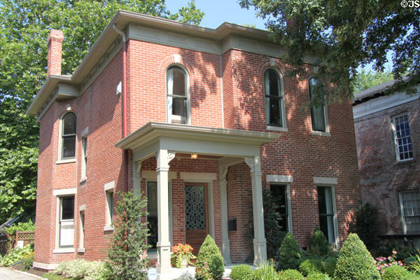 Heritage brick house (1890) (1400 N. Park Ave.). Indianapolis, IN.