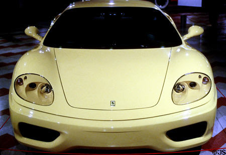 2000 Ferrari made of aluminum at Auburn Cord Duesenberg Museum. Auburn, IN.