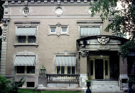 Ruthmere House (1908) mansion. Elkhart, IN. Style: Beaux Arts.