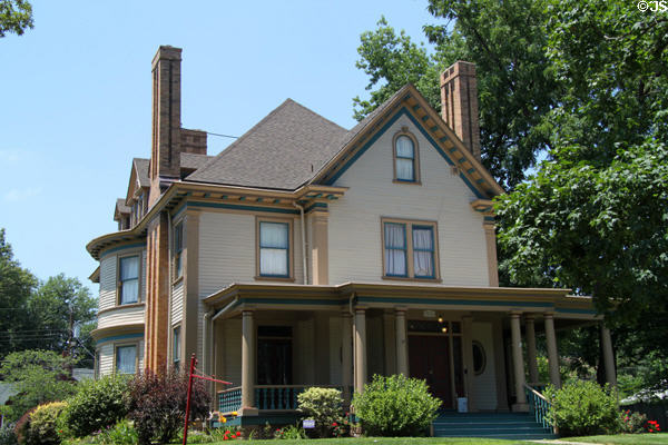 Cox-Hulman House (1900) (931 S. 7th St.). Terre Haute, IN.