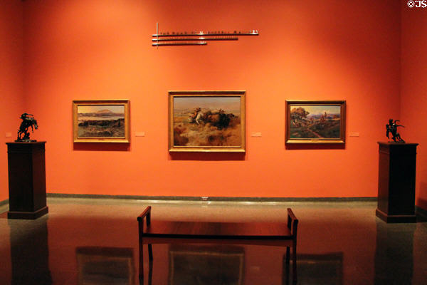 Charles M. Russell collection at Wichita Art Museum. Wichita, KS.