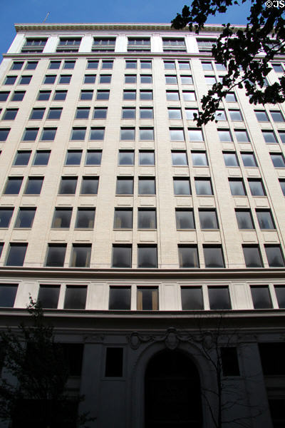Douglas (former Union National Bank) Building (1926) (14 floor) (104 South Broadway St.). Wichita, KS. Style: Chicago School. Architect: Vizthum & Burns. On National Register.