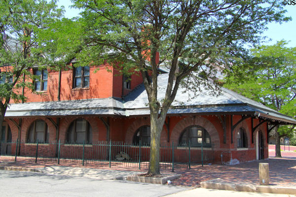 Rock Island Railway Depot (1887) (711 E. Douglas St.). Wichita, KS. Style: Richardsonian Romanesque.