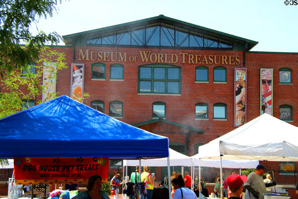 Museum of World Treasures on Wichita market square. Wichita, KS.