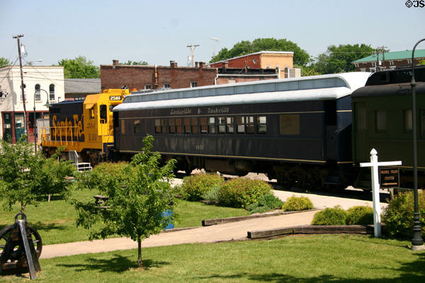 Kentucky Railway Museum rail car collection,. New Haven, KY.