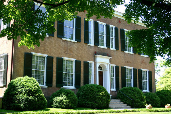 My Old Kentucky Home (1818) (originally named Federal Hill) where Stephen Foster was inspired to write the song of the same name in 1852. Bardstown, KY. Architect: John Rowen.