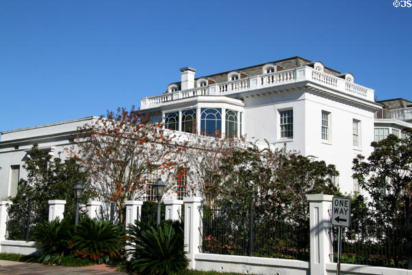Side view of Old Governor's Mansion. Baton Rouge, LA.