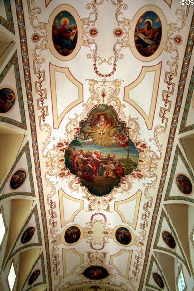 Ceiling of St. Louis Cathedral. New Orleans, LA.