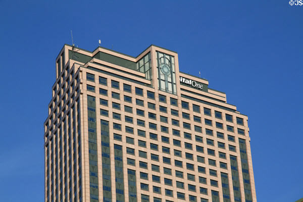 CapitalOne Tower (1984) (53 floors) (201 St. Charles Ave.). New Orleans, LA. Architect: Moriyama & Teshima Architects.