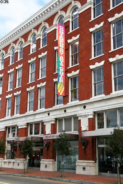 Contemporary Arts Center in Besthoff Building (900 Camp St.). New Orleans, LA.