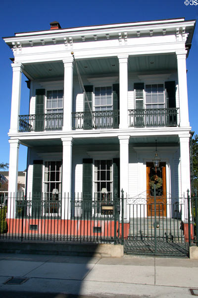 Federal-style house (2403 Camp St. at 1st) in Garden District. New Orleans, LA.