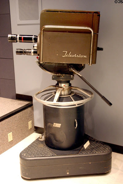 TV camera used in first Kennedy-Nixon debate by WBBM-TV Chicago now in JFK Library. Boston, MA.
